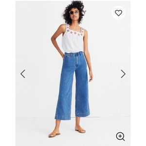 Madewell Emmett Wide-Leg Crop Pant
